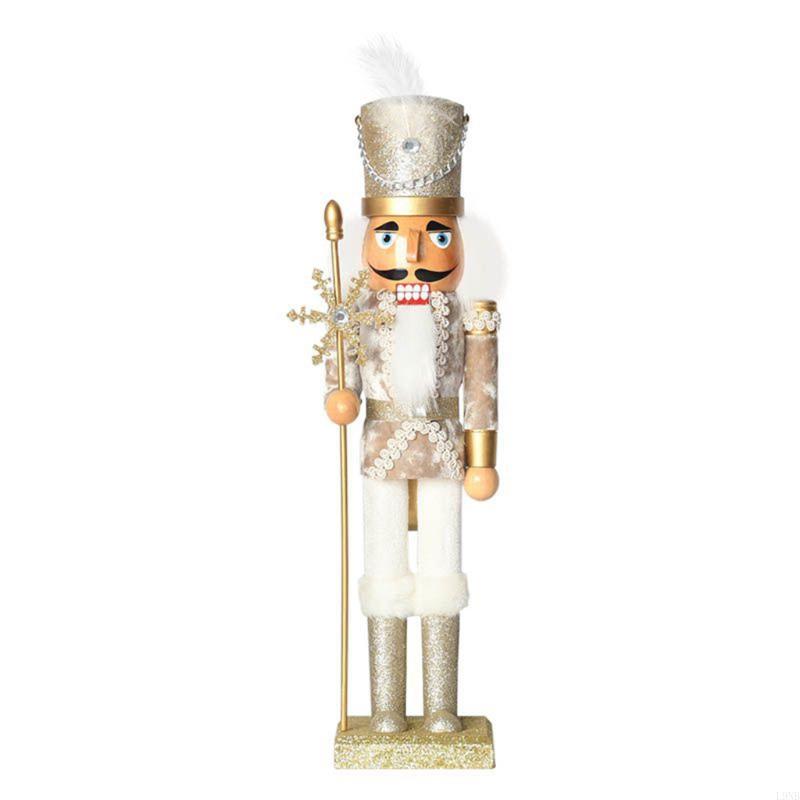 Nutcracker Figurine - L9NB DESKTOP ORNAMENT NUTCRACKER ไม้สำหรับตุ๊กตา KING