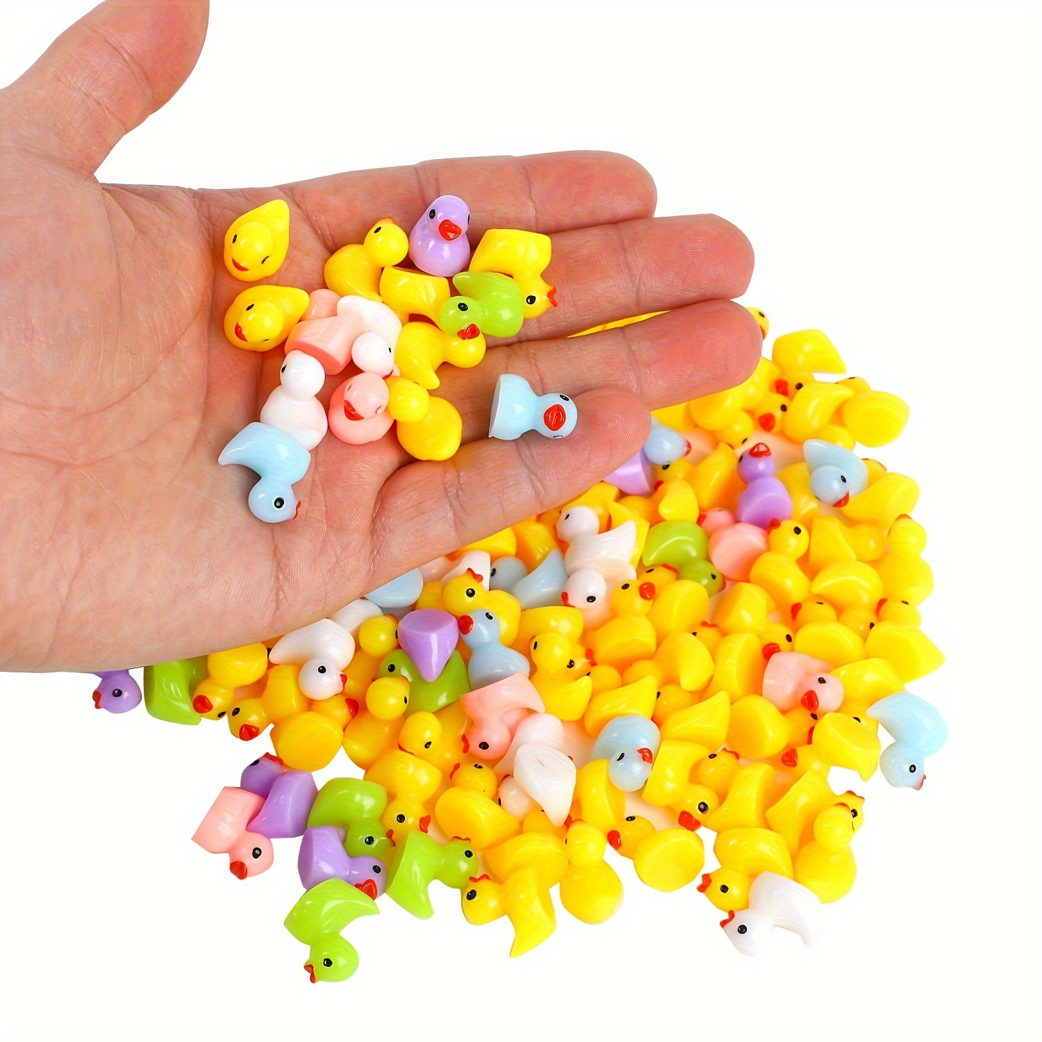 50/100pcs Multicolor MINI เป็ด - Nutcracker Figurine บทวิจารณ์และราคา