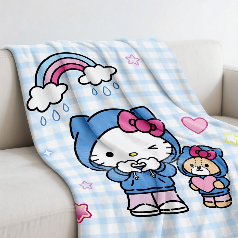 ผ้าห่มซานริโอ ลายเฮลโลคิตตี้แล - Christmas Throw Blanket บทวิจารณ์และราคา