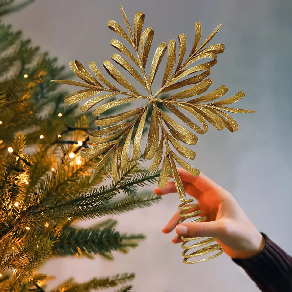 ดาวประดับยอดต้นคริสต์มาส ของตก - Star Tree Topper บทวิจารณ์และราคา