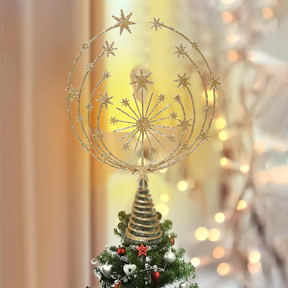 ดาวประดับยอดต้นคริสต์มาส ของตก - Star Tree Topper บทวิจารณ์และราคา