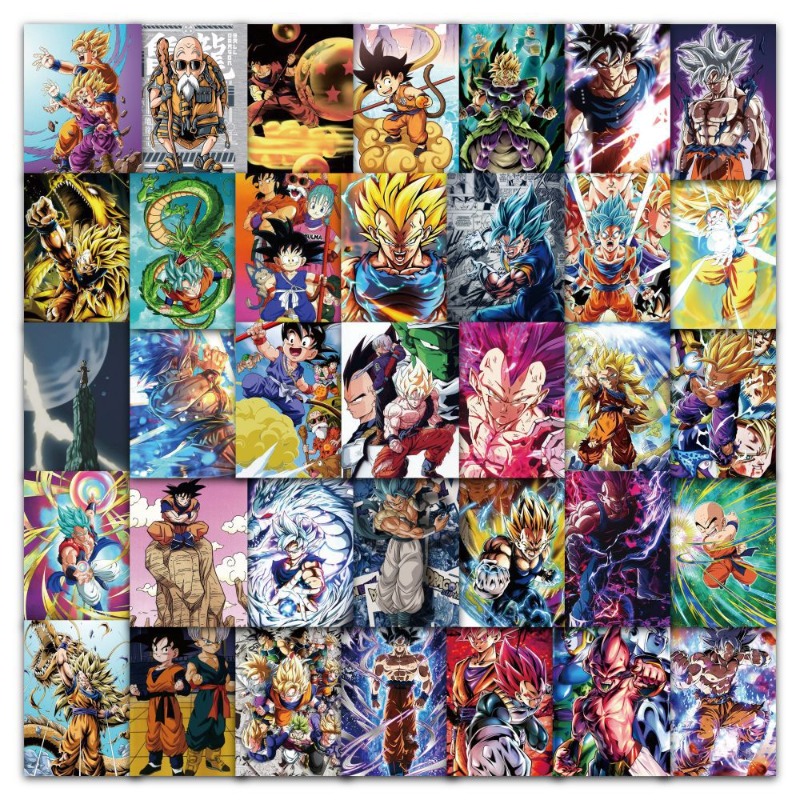 63 ชิ้น/ถุง การ์ตูนดราก้อนบอล  - Ornament Ball Set บทวิจารณ์และราคา