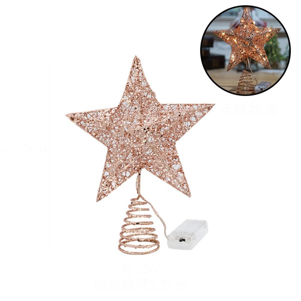 ดาวห้าแฉก LED ประดับยอดต้นคริส - Star Tree Topper บทวิจารณ์และราคา