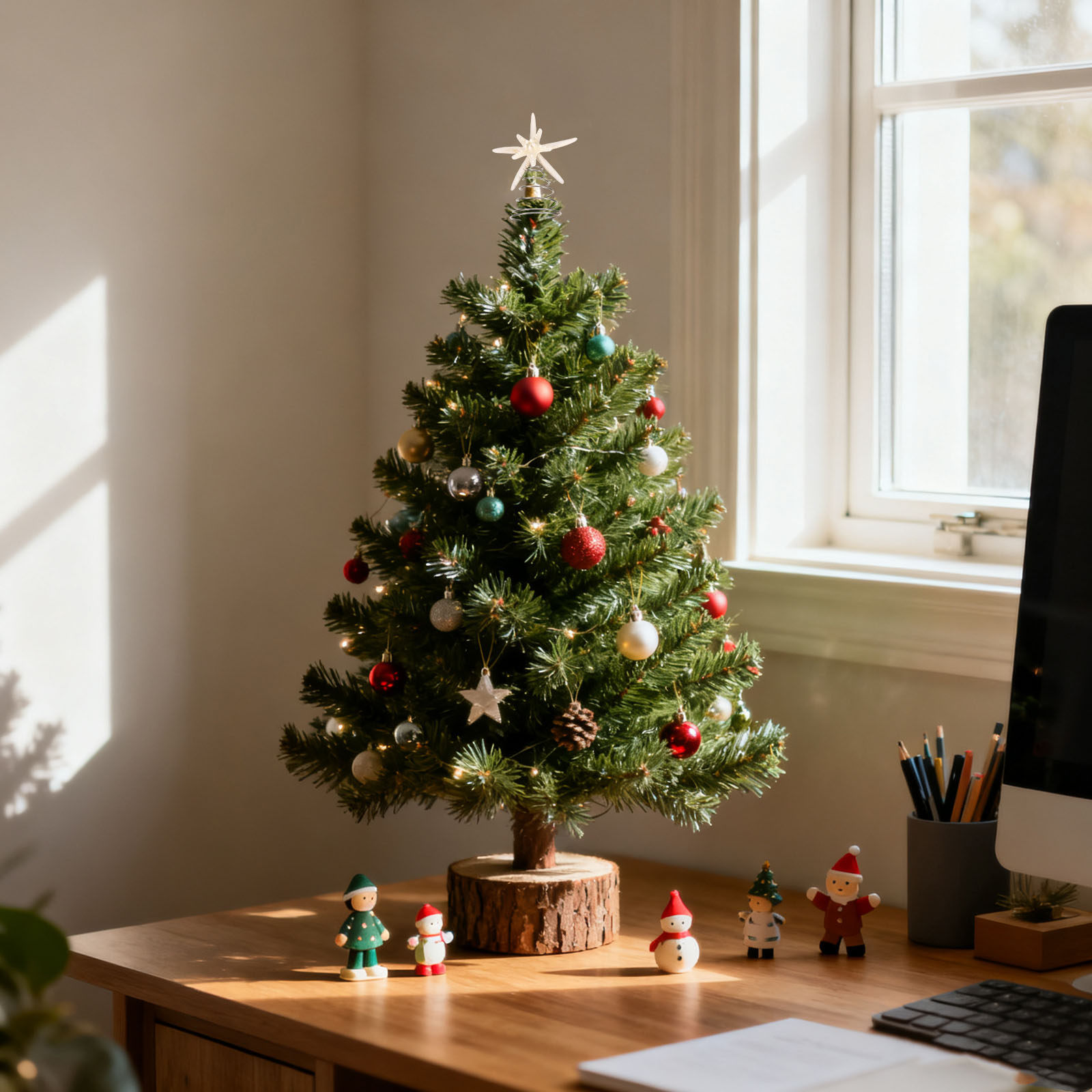 ดาวประดับยอดต้นคริสต์มาสแบบดาว - Star Tree Topper บทวิจารณ์และราคา