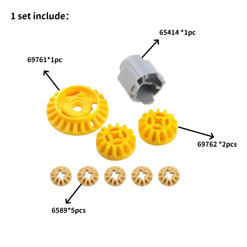 65414 69761 69762 6589 ชุดเฟือ - Lego Set Technic บทวิจารณ์และราคา