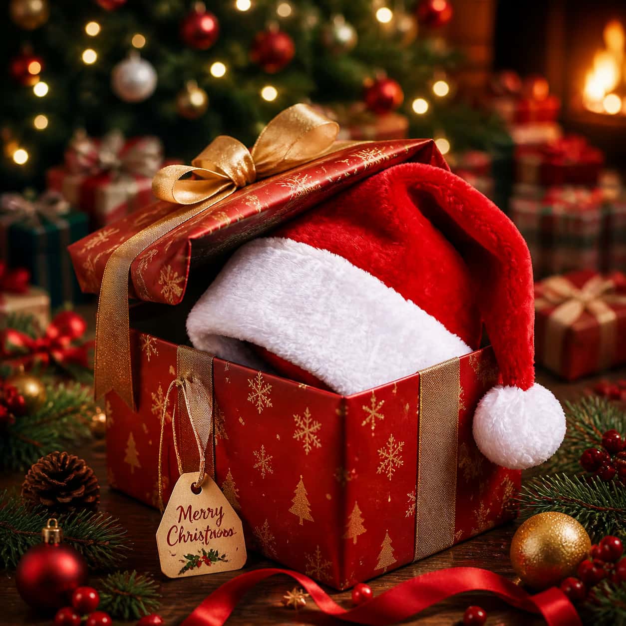 หมวกซานต้าคริสต์มาสแบบปรับแต่ง - Santa Hat Plush บทวิจารณ์และราคา