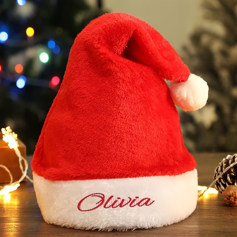 หมวกซานต้าคริสต์มาสแบบปรับแต่ง - Santa Hat Plush บทวิจารณ์และราคา